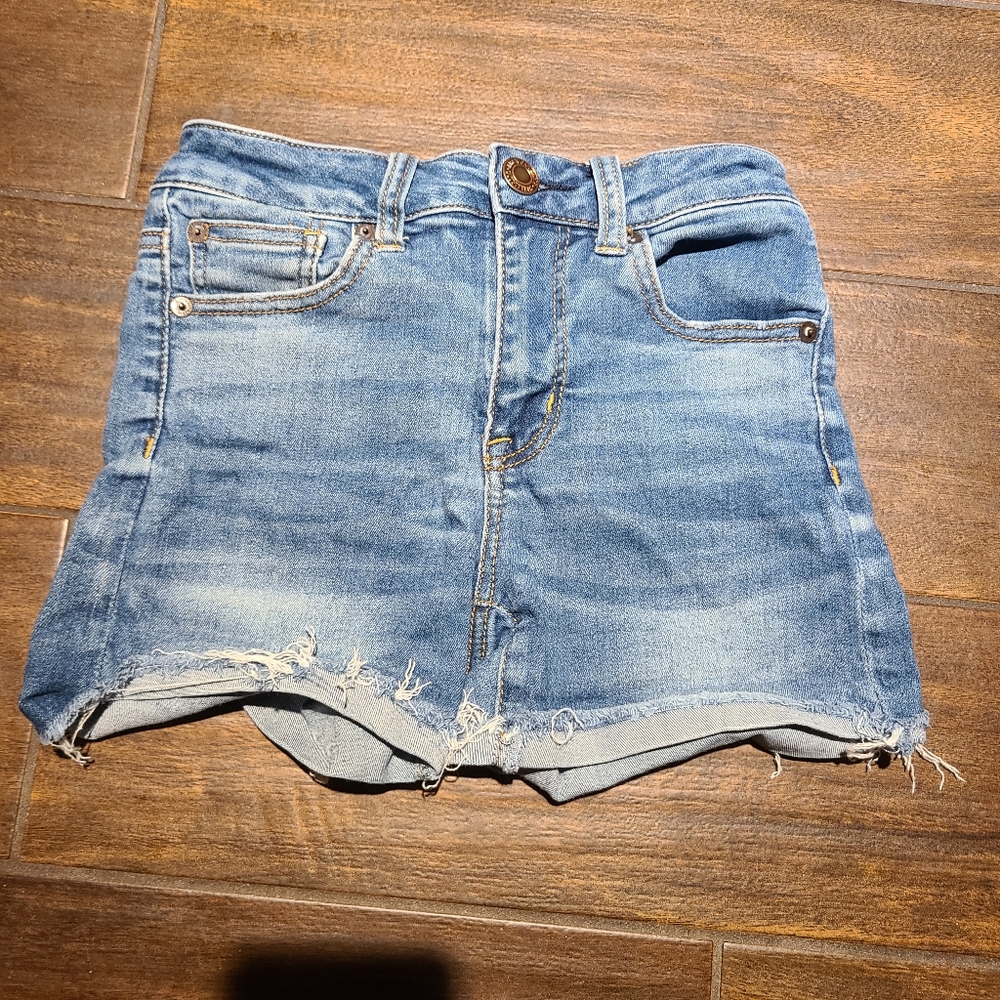 american eagle jean shorts